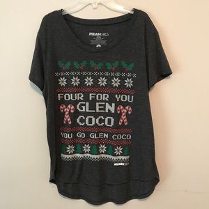 Mean Girls Glen Coco Holiday Ugly Sweater Tee
